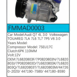 PartzBiz CE FMMAD0003 - Compressor for Audi - FMMAD0003 PartzBiz CE FMMAD0003 - Compressor for Audi - FMMAD0003