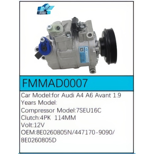 PartzBiz CE: -Compressor for Audi - FMMAD0007 PartzBiz CE: -Compressor for Audi - FMMAD0007