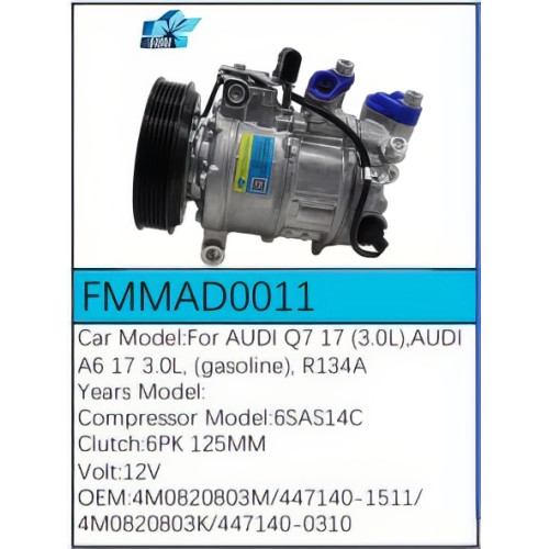 PartzBiz CE: -Compressor for Audi - FMMAD0011 PartzBiz CE: -Compressor for Audi - FMMAD0011
