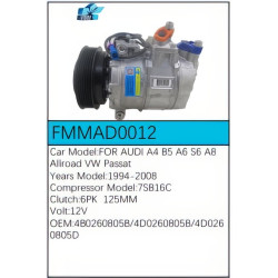 PartzBiz CE FMMAD0012 - Compressor for Audi - FMMAD0012 PartzBiz CE FMMAD0012 - Compressor for Audi - FMMAD0012