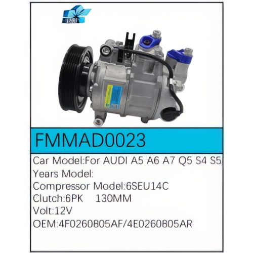 PartzBiz CE: -Compressor for Audi - FMMAD0023 PartzBiz CE: -Compressor for Audi - FMMAD0023