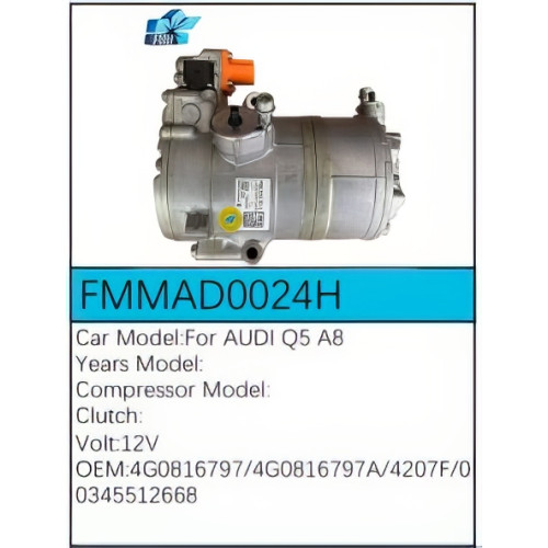 PartzBiz CE: -Compressor for Audi - FMMAD0024H PartzBiz CE: -Compressor for Audi - FMMAD0024H
