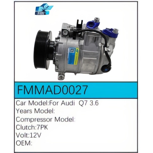 PartzBiz CE: -Compressor for  Audi - FMMAD0027