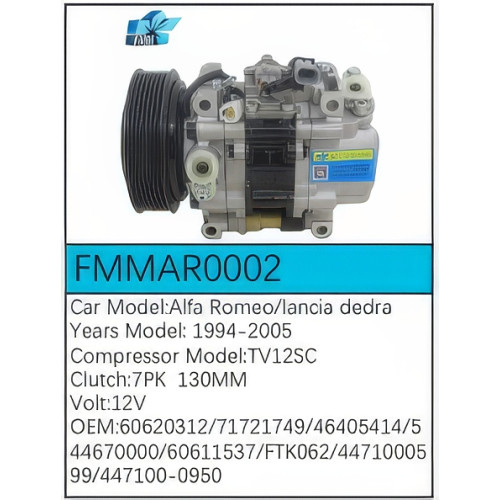 PartzBiz CE: -Compressor for Alfa Romeo - FMMAR0002 PartzBiz CE: -Compressor for Alfa Romeo - FMMAR0002