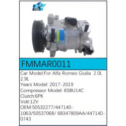 PartzBiz CE FMMAR0011 - Compressor for Alfa Romeo - FMMAR0011 PartzBiz CE FMMAR0011 - Compressor for Alfa Romeo - FMMAR0011