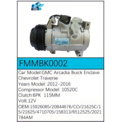 PartzBiz CE FMMBK0002 - Compressor for Buick - FMMBK0002 PartzBiz CE FMMBK0002 - Compressor for Buick - FMMBK0002