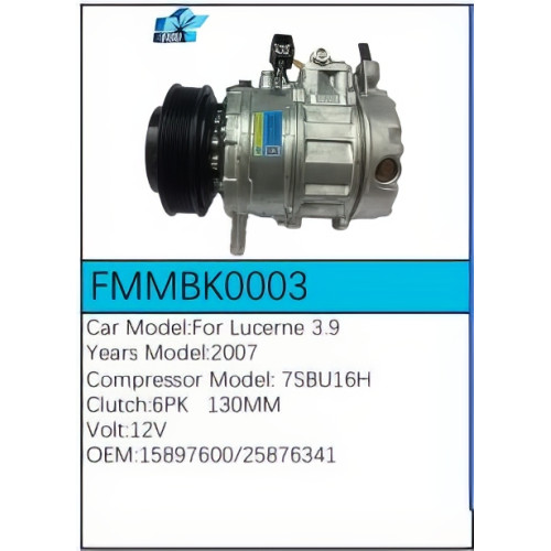 PartzBiz CE: -Compressor for  Buick - FMMBK0003