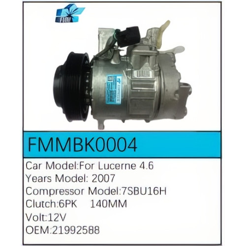 PartzBiz CE: -Compressor for Buick - FMMBK0004 PartzBiz CE: -Compressor for Buick - FMMBK0004