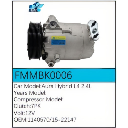PartzBiz CE: -Compressor for Buick - FMMBK0006 PartzBiz CE: -Compressor for Buick - FMMBK0006
