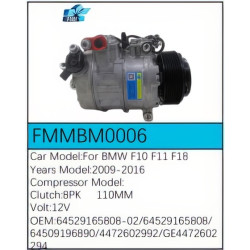 PartzBiz CE FMMBM0006 - Compressor for BMW - FMMBM0006 PartzBiz CE FMMBM0006 - Compressor for BMW - FMMBM0006