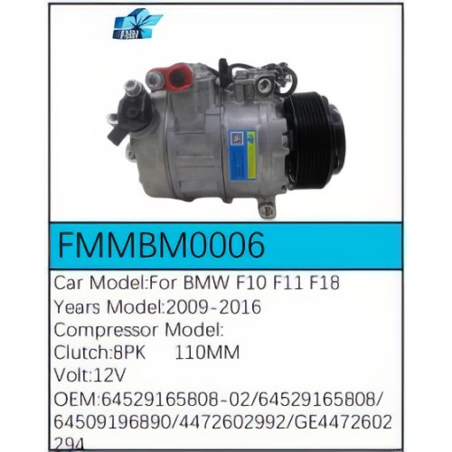 PartzBiz CE: -สำหรับคอมเพรสเซอร์ BMW - FMMBM0006 PartzBiz CE: -สำหรับคอมเพรสเซอร์ BMW - FMMBM0006