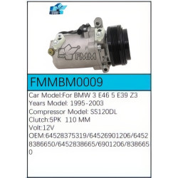 PartzBiz CE FMMBM0009 - Compressor for BMW - FMMBM0009 PartzBiz CE FMMBM0009 - Compressor for BMW - FMMBM0009