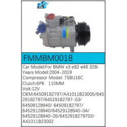 PartzBiz CE FMMBM0018 - Compressor for BMW - FMMBM0018 PartzBiz CE FMMBM0018 - Compressor for BMW - FMMBM0018