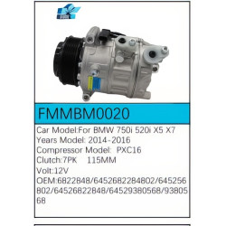 PartzBiz CE FMMBM0020 - Compressor for BMW - FMMBM0020 PartzBiz CE FMMBM0020 - Compressor for BMW - FMMBM0020