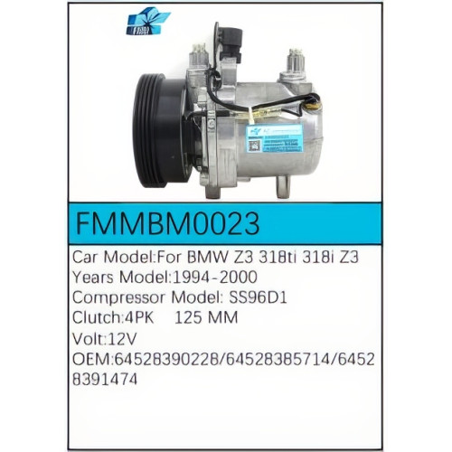 PartzBiz CE: -Compressor for BMW - FMMBM0023 PartzBiz CE: -Compressor for BMW - FMMBM0023