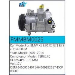PartzBiz CE FMMBM0025 - Compressor for BMW - FMMBM0025 PartzBiz CE FMMBM0025 - Compressor for BMW - FMMBM0025