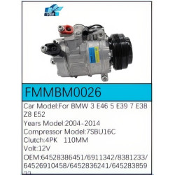 PartzBiz CE FMMBM0026 - Compressor for BMW - FMMBM0026 PartzBiz CE FMMBM0026 - Compressor for BMW - FMMBM0026
