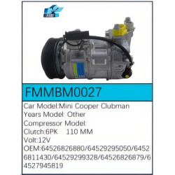 PartzBiz CE FMMBM0027 - Compressor for BMW - FMMBM0027 PartzBiz CE FMMBM0027 - Compressor for BMW - FMMBM0027