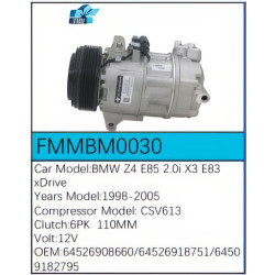 PartzBiz CE FMMBM0030 - Compressor for BMW - FMMBM0030 PartzBiz CE FMMBM0030 - Compressor for BMW - FMMBM0030