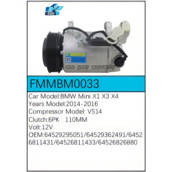 PartzBiz CE FMMBM0033 - Compressor for BMW - FMMBM0033 PartzBiz CE FMMBM0033 - Compressor for BMW - FMMBM0033