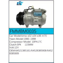 PartzBiz CE FMMBM0035 - Compressor for BMW - FMMBM0035 PartzBiz CE FMMBM0035 - Compressor for BMW - FMMBM0035