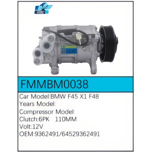 PartzBiz CE: -Compressor for BMW - FMMBM0038 PartzBiz CE: -Compressor for BMW - FMMBM0038