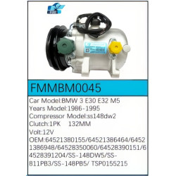 PartzBiz CE FMMBM0045 - Compressor for BMW - FMMBM0045 PartzBiz CE FMMBM0045 - Compressor for BMW - FMMBM0045