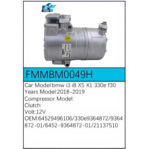 PartzBiz CE: -Compressor for BMW - FMMBM0049H PartzBiz CE: -Compressor for BMW - FMMBM0049H
