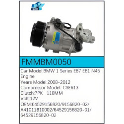 PartzBiz CE FMMBM0050 - Compressor for BMW - FMMBM0050 PartzBiz CE FMMBM0050 - Compressor for BMW - FMMBM0050