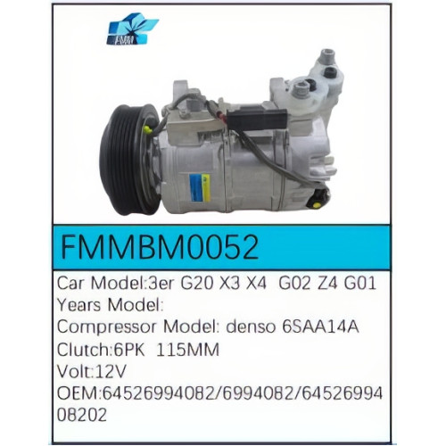 PartzBiz CE: -Compressor for BMW - FMMBM0052 PartzBiz CE: -Compressor for BMW - FMMBM0052