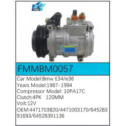 PartzBiz CE FMMBM0057 - Compressor for BMW - FMMBM0057 PartzBiz CE FMMBM0057 - Compressor for BMW - FMMBM0057