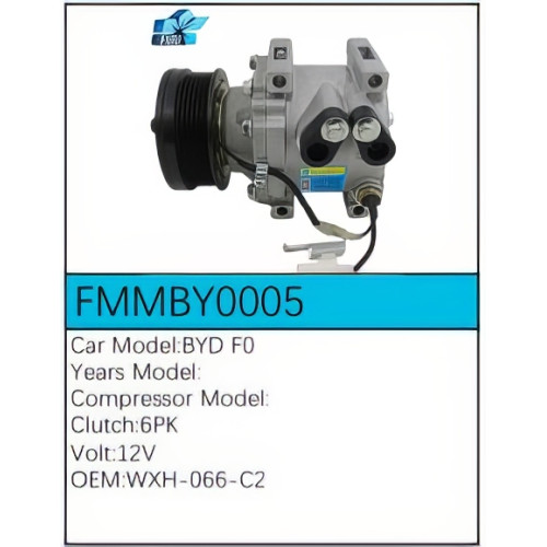 PartzBiz CE: -Compressor for BYD - FMMBY0005 PartzBiz CE: -Compressor for BYD - FMMBY0005