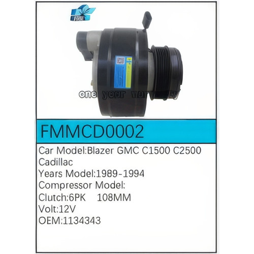 PartzBiz CE: -Compressor for Cadillac - FMMCD0002 PartzBiz CE: -Compressor for Cadillac - FMMCD0002