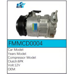 PartzBiz CE FMMCD0004 - Compressor for  Cadillac - FMMCD0004