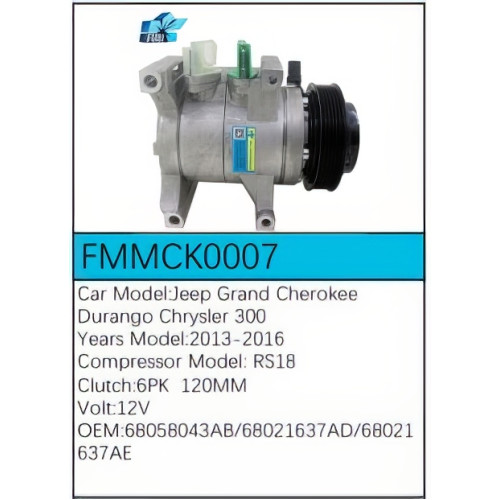 PartzBiz CE: -Compressor for Jeep - FMMCK0007 PartzBiz CE: -Compressor for Jeep - FMMCK0007