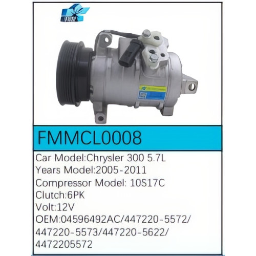 PartzBiz CE: -Compressor for Chrysler - FMMCL0008 PartzBiz CE: -Compressor for Chrysler - FMMCL0008