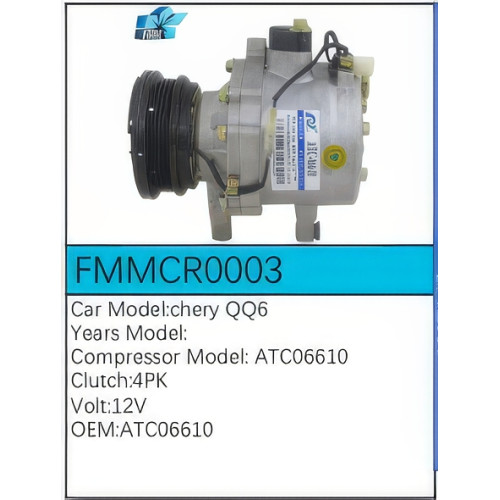 PartzBiz CE: -Compressor for Chery - FMMCR0003 PartzBiz CE: -Compressor for Chery - FMMCR0003