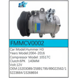 PartzBiz CE FMMCV0002 - Compressor for Chevrolet - FMMCV0002 PartzBiz CE FMMCV0002 - Compressor for Chevrolet - FMMCV0002