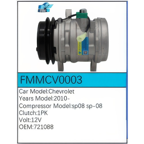 PartzBiz CE: -Compressor for Chevrolet - FMMCV0003 PartzBiz CE: -Compressor for Chevrolet - FMMCV0003