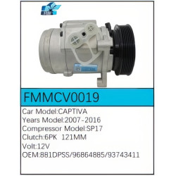 PartzBiz CE FMMCV0019 - Compressor for Chevrolet - FMMCV0019 PartzBiz CE FMMCV0019 - Compressor for Chevrolet - FMMCV0019