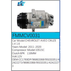 PartzBiz CE FMMCV0031 - Compressor for Chevrolet - FMMCV0031 PartzBiz CE FMMCV0031 - Compressor for Chevrolet - FMMCV0031
