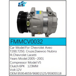 PartzBiz CE FMMCV0032 - Compressor for Chevrolet - FMMCV0032 PartzBiz CE FMMCV0032 - Compressor for Chevrolet - FMMCV0032