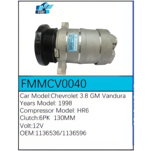 PartzBiz CE: -Compressor for Chevrolet - FMMCV0040 PartzBiz CE: -Compressor for Chevrolet - FMMCV0040