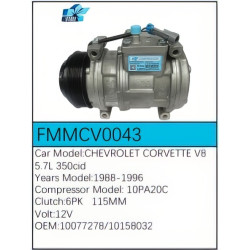 PartzBiz CE FMMCV0043 - Compressor for Chevrolet - FMMCV0043 PartzBiz CE FMMCV0043 - Compressor for Chevrolet - FMMCV0043