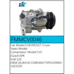 PartzBiz CE FMMCV0046 - Compressor for Chevrolet - FMMCV0046 PartzBiz CE FMMCV0046 - Compressor for Chevrolet - FMMCV0046