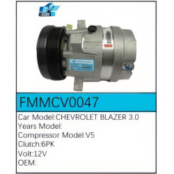 PartzBiz CE FMMCV0047 - Compressor for Chevrolet - FMMCV0047 PartzBiz CE FMMCV0047 - Compressor for Chevrolet - FMMCV0047