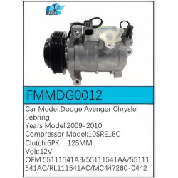 PartzBiz CE FMMDG0012 - Compressor for  Dodge - FMMDG0012
