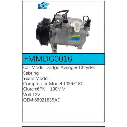 PartzBiz CE: -Compressor for Dodge - FMMDG0016 PartzBiz CE: -Compressor for Dodge - FMMDG0016