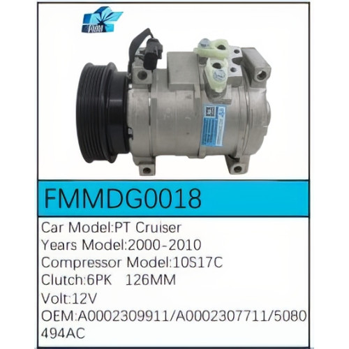 PartzBiz CE: -Compressor for Dodge - FMMDG0018 PartzBiz CE: -Compressor for Dodge - FMMDG0018