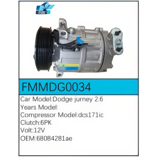 PartzBiz CE: -Compressor for Dodge - FMMDG0034 PartzBiz CE: -Compressor for Dodge - FMMDG0034